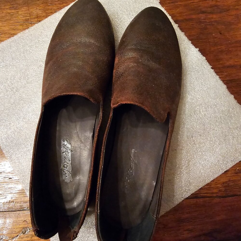Marsèll Nubuck Distressed Accents Loafers Ballet Flats Sz 9.5 | IT 39.5 (NWOT) - Picture 3 of 9